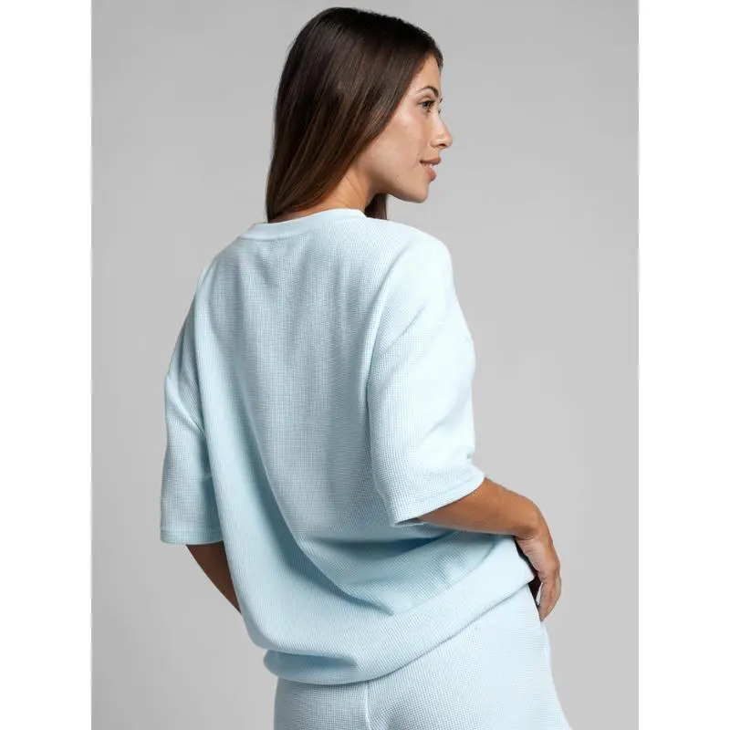 Unisex's Waffle Lounge Set