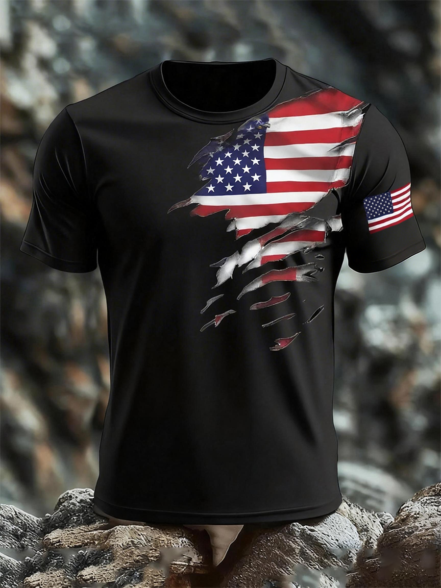 Men's 250Th Anniversary Printed T-Shirt From The United States