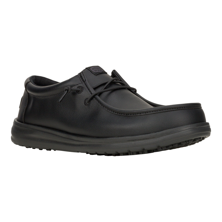 Wally Work CE Classic Slip Resistant Wide - Black