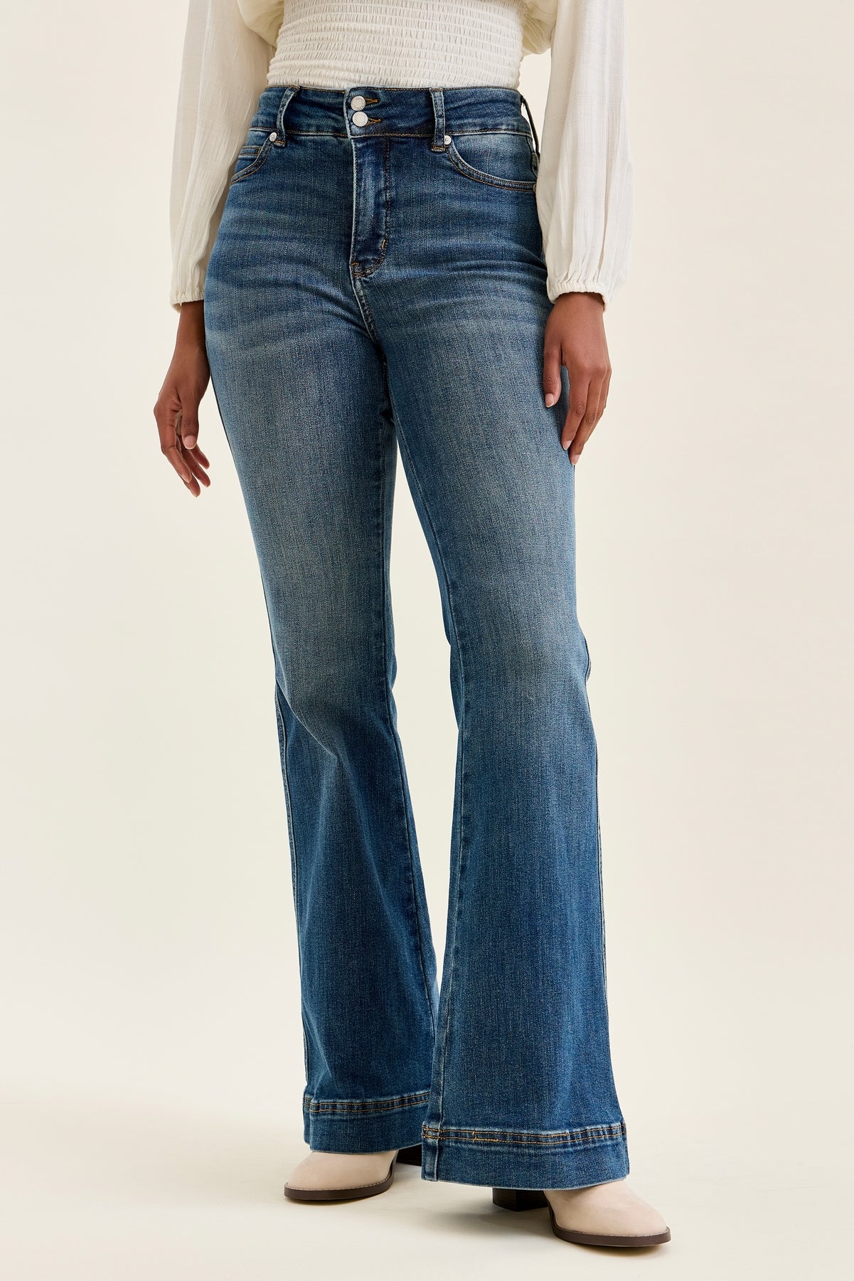 Penny Flare with Tummy Control