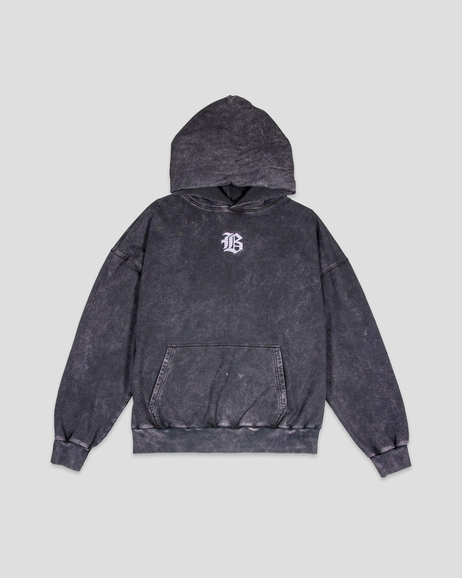 Ballplayer B Vintage Washed Hoodie - Youth