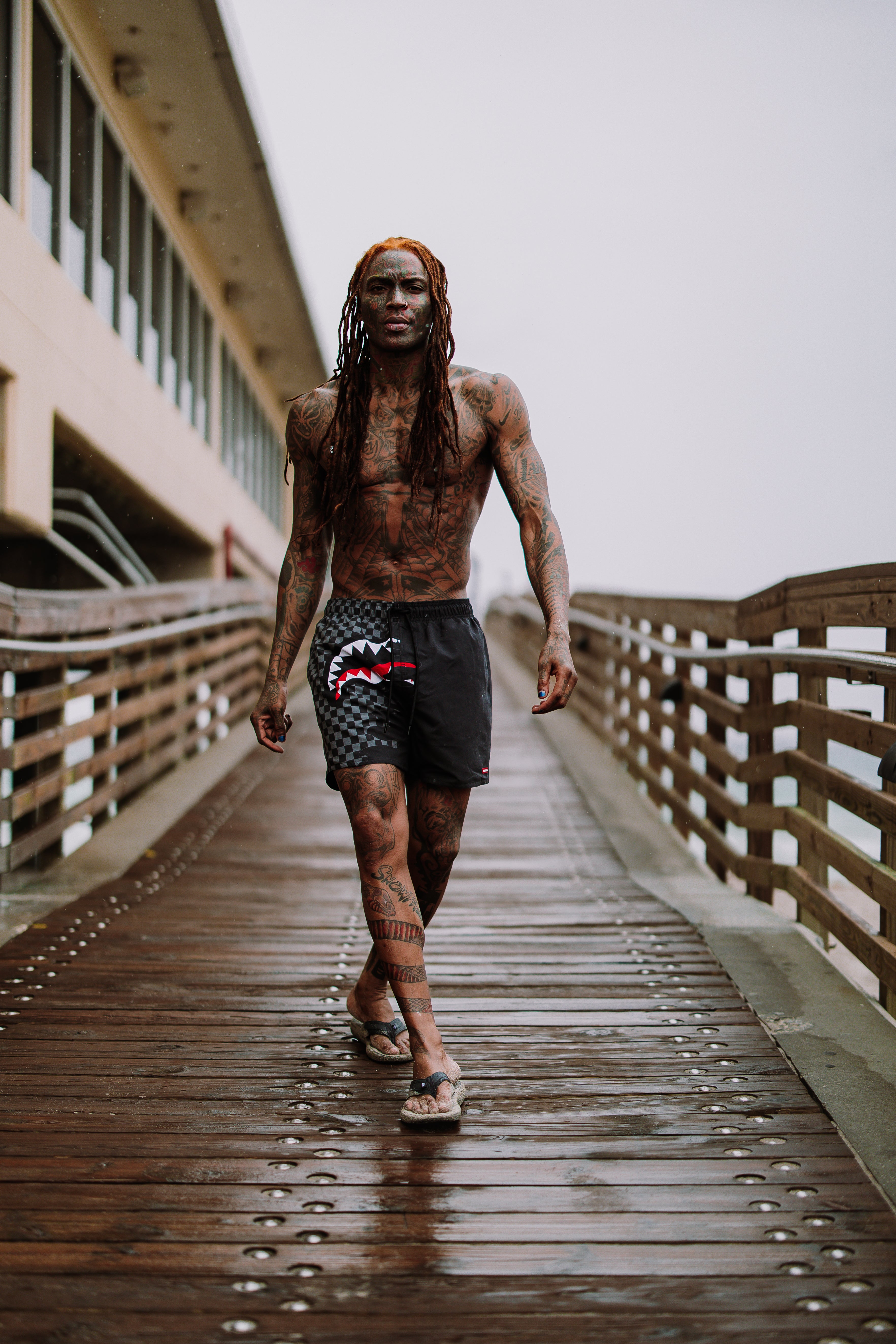 SPEED SHARK SIDE SWIPE SWIM SHORTS