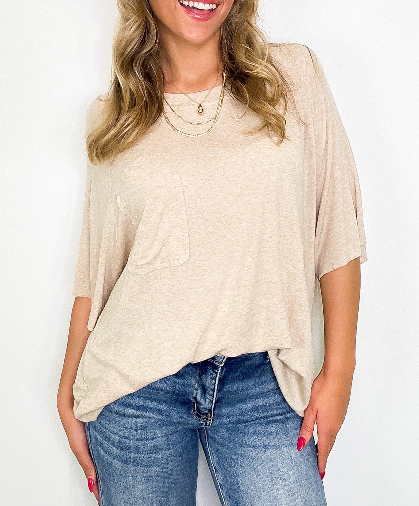 Inspire Me Casual Pocket Tee