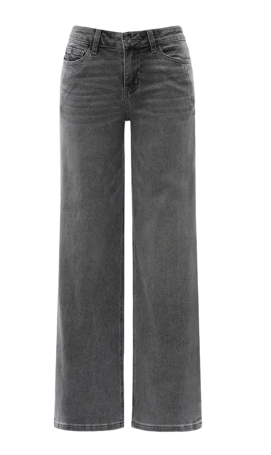 Women’s Baggy Distressed Jeans – Relaxed Streetwear Fit