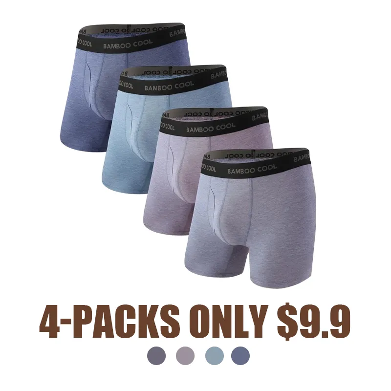 7COLORS-$12.5 TODAY ONLY🔥Men’S Underwear Boxer Briefs Soft Comfortable Underwear Boxer Briefs For Men (4 Pack Or 7 Pack)