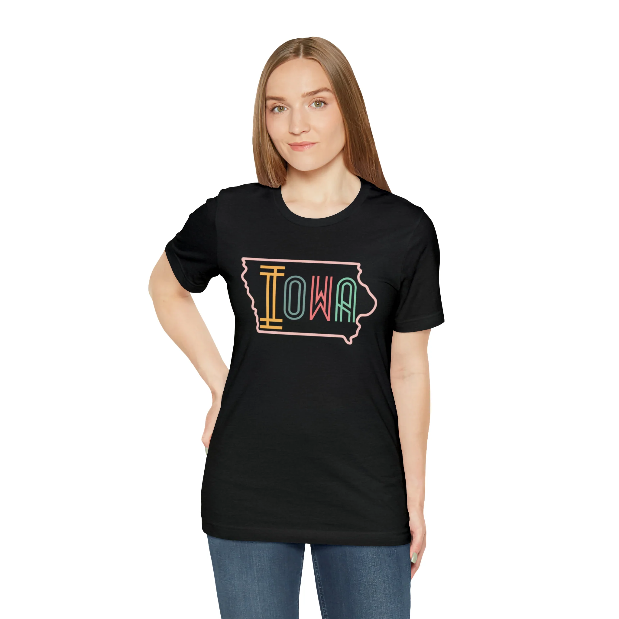 Iowa Light Unisex Jersey Short Sleeve Tee