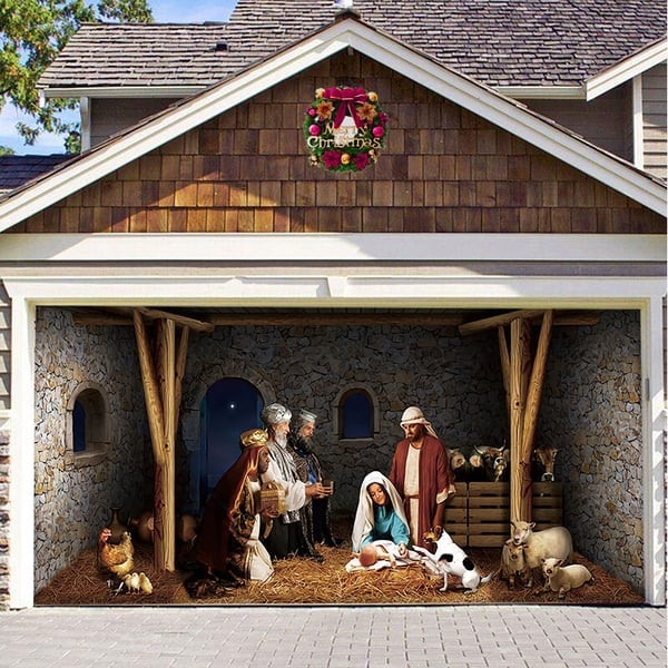 Early Christmas Sale-🔥2025 Christmas Garage Door Decoration