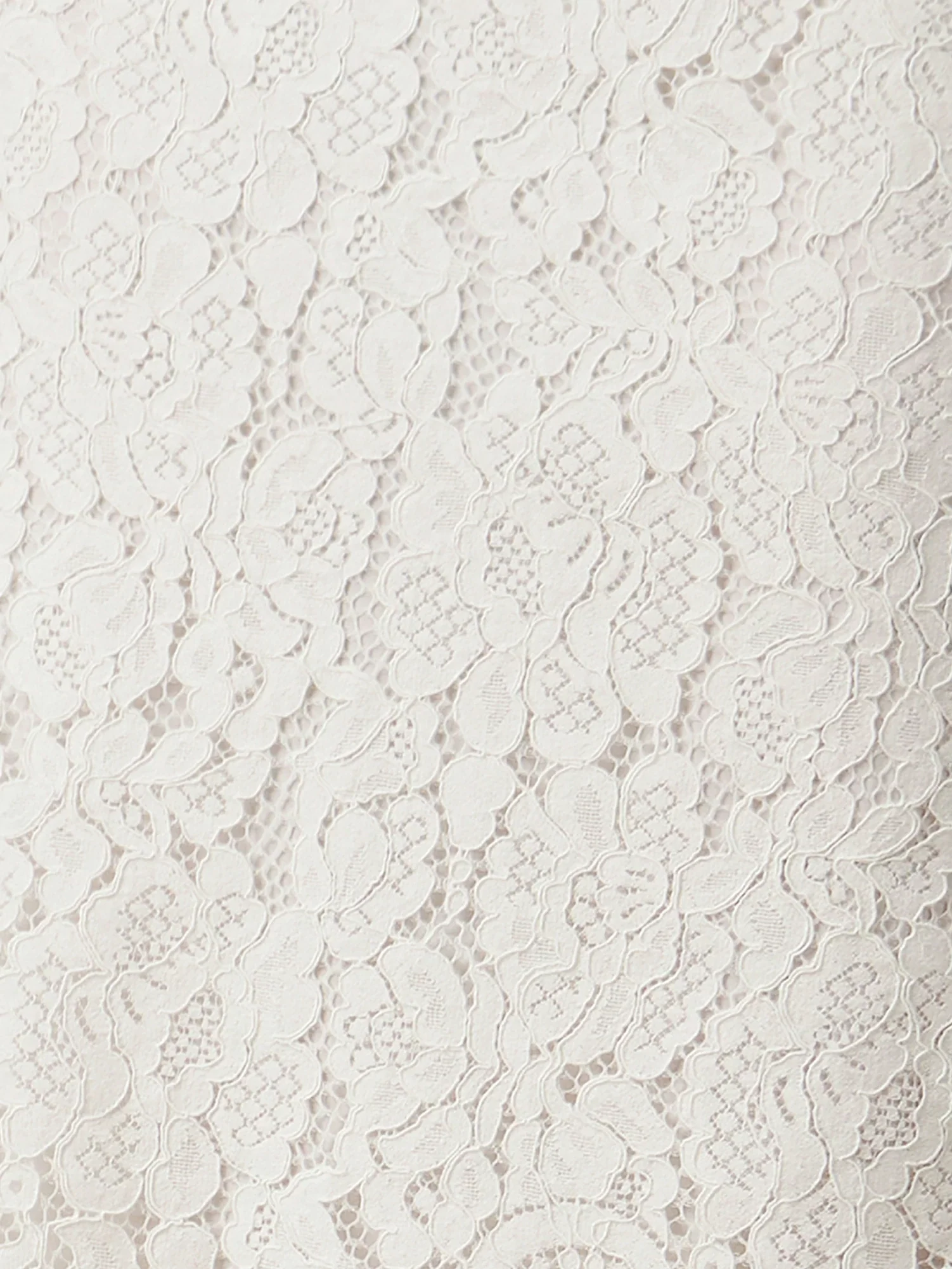 Cotton Short Sleeve Lace Dress