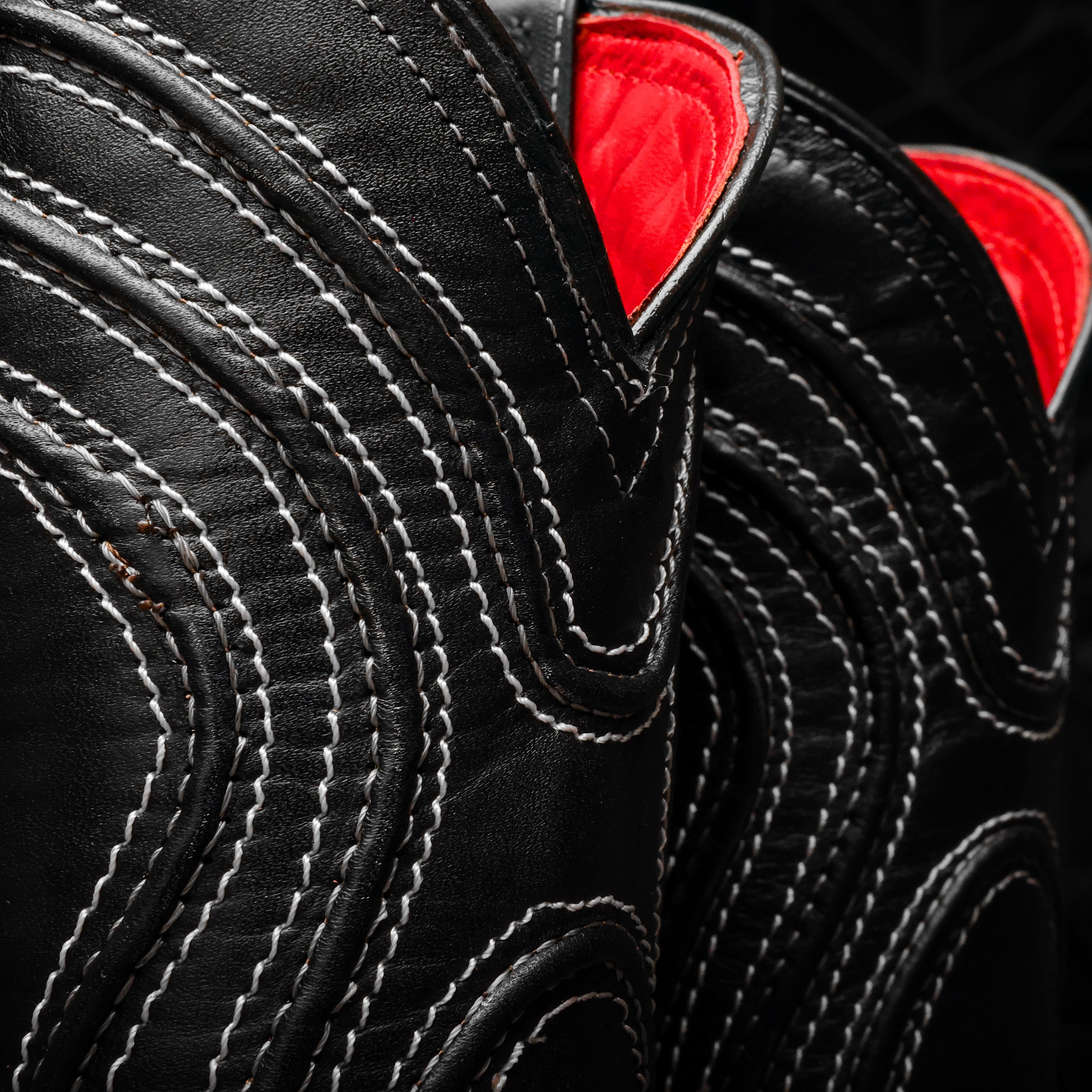 Bruce Mamba Leather Boots - Square Toe