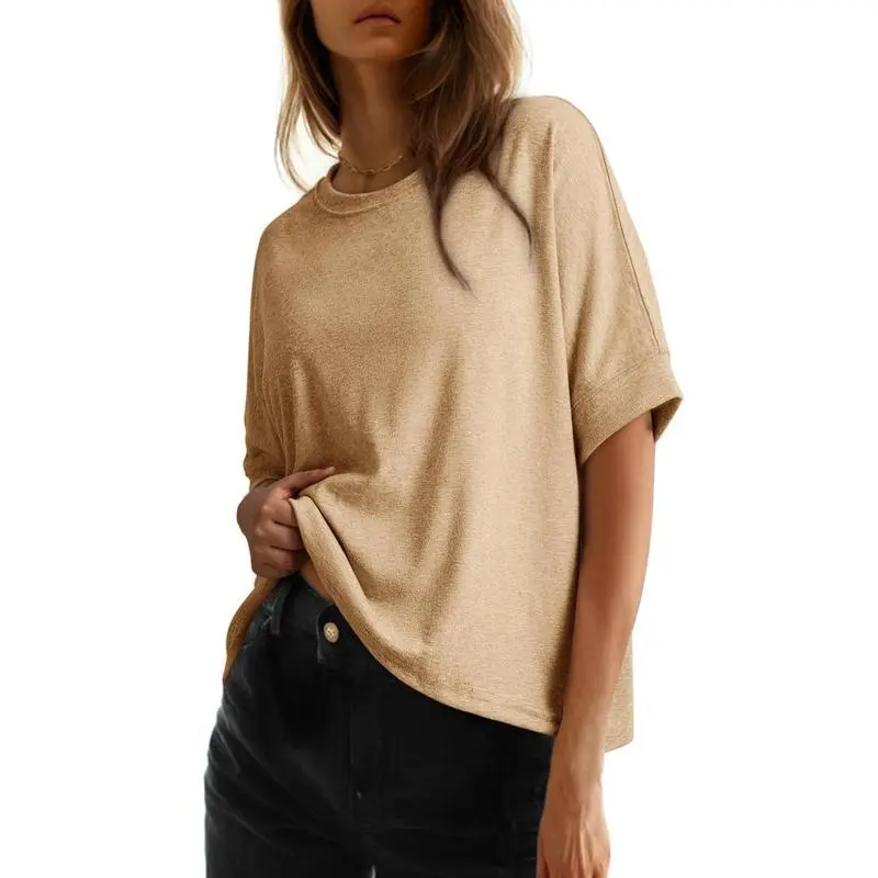 Women's Tops Oversized Basic Tee
