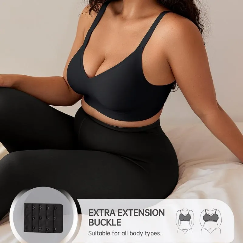 Women Comfortable Push Up Bras Wireless Seamless Full Coverage Bra