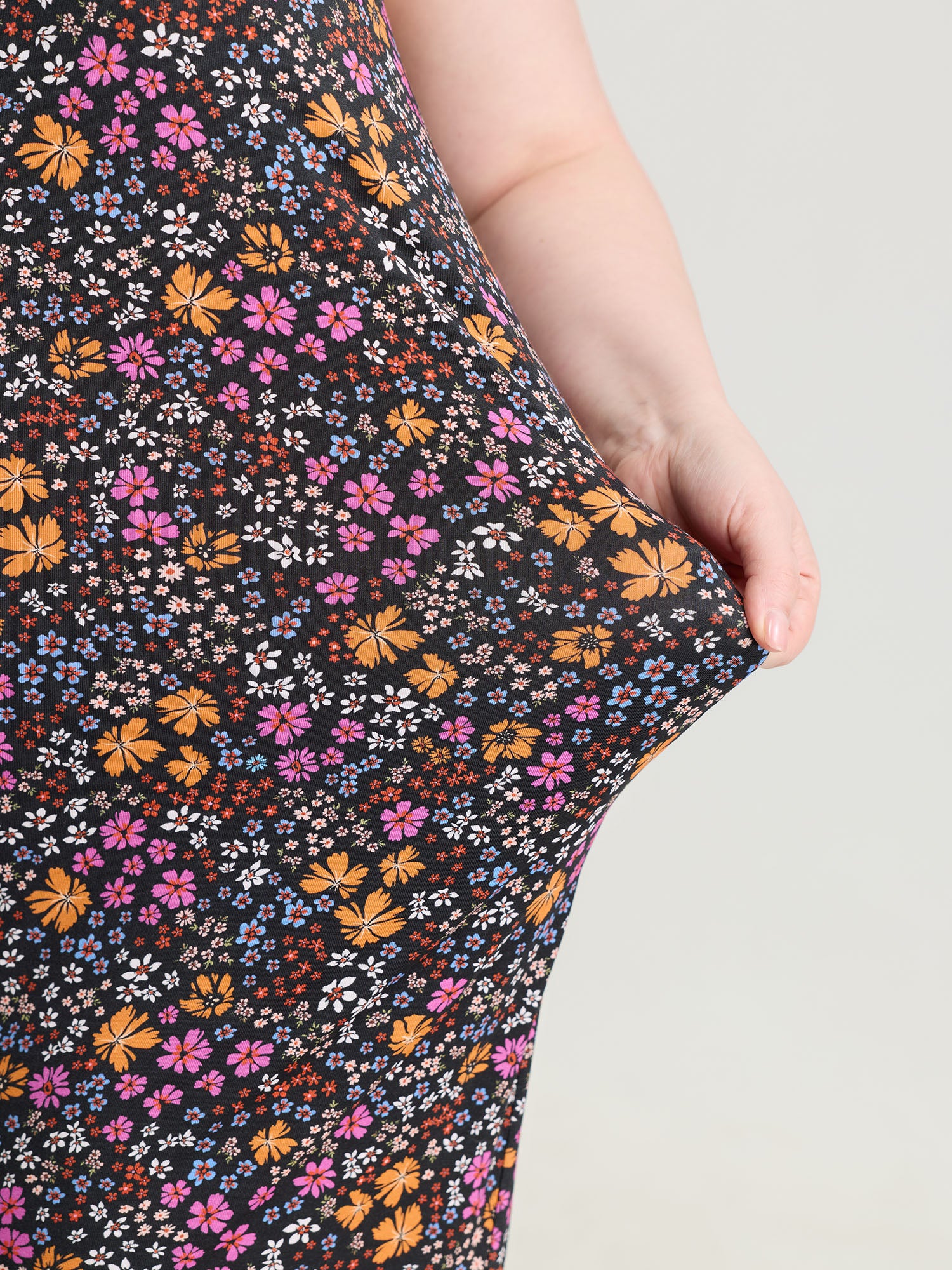 Supersoft Vibrant Floral Print Stretchy Jumpsuit