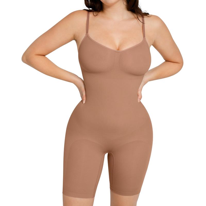 Women Butt Lifter Bodysuit  Tummy Control Shapewear Seamless Womenswear Comfort Spaghetti Strap Hip Underwear Basic Minimalist TikTokShopBlackFriday