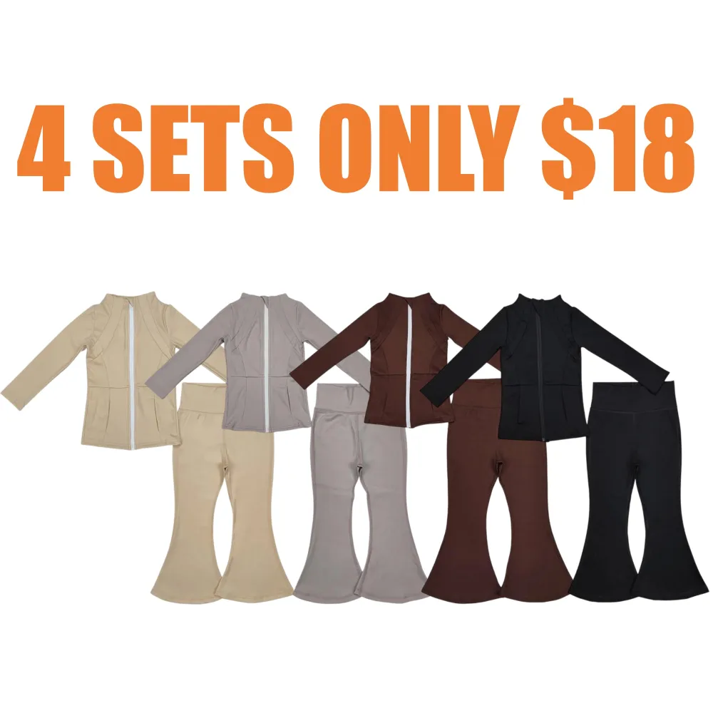 Girl's Solid Color Set