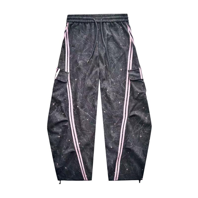 Women’s Loose Fit Wide-Leg Street Cargo Pants