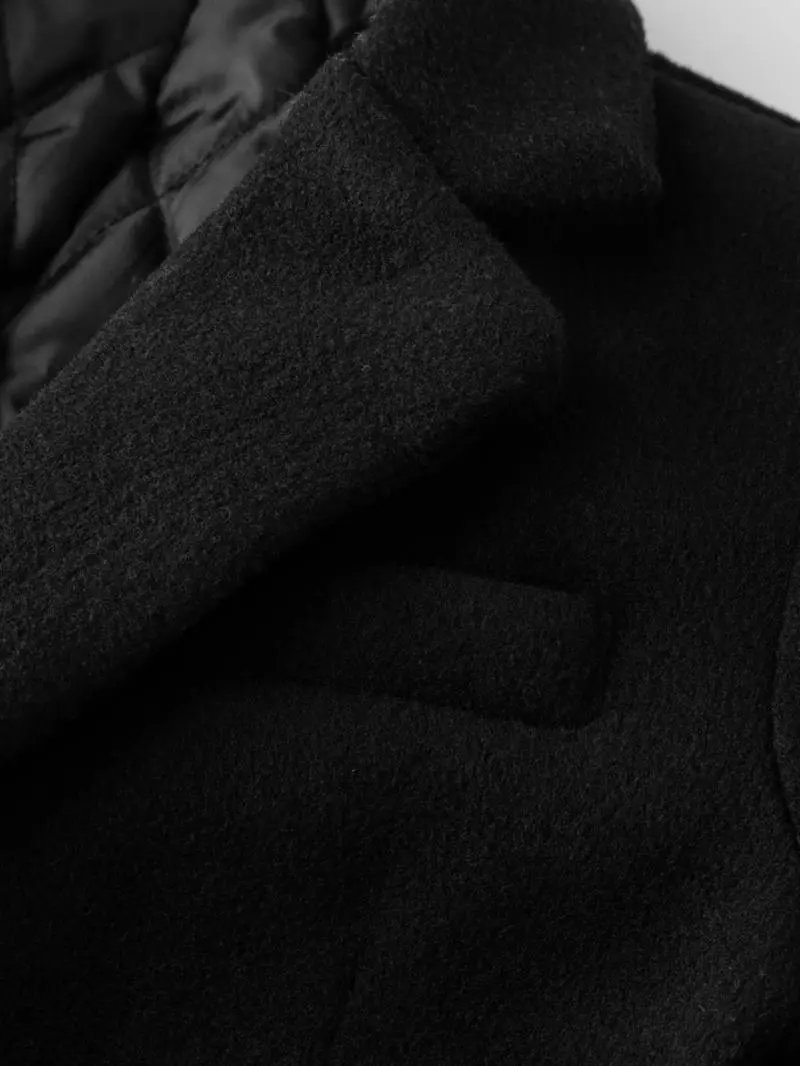 Kids Mid-to-Long Autumn & Winter College-Style Coat