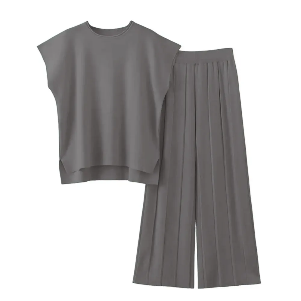 Knit Two-Piece Lounge Set