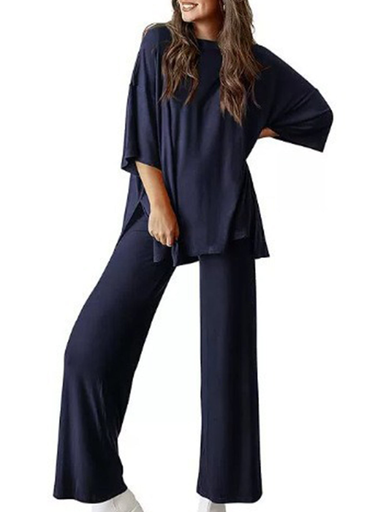 Loose Fit Casual Two Piece Set_CWSTB01013