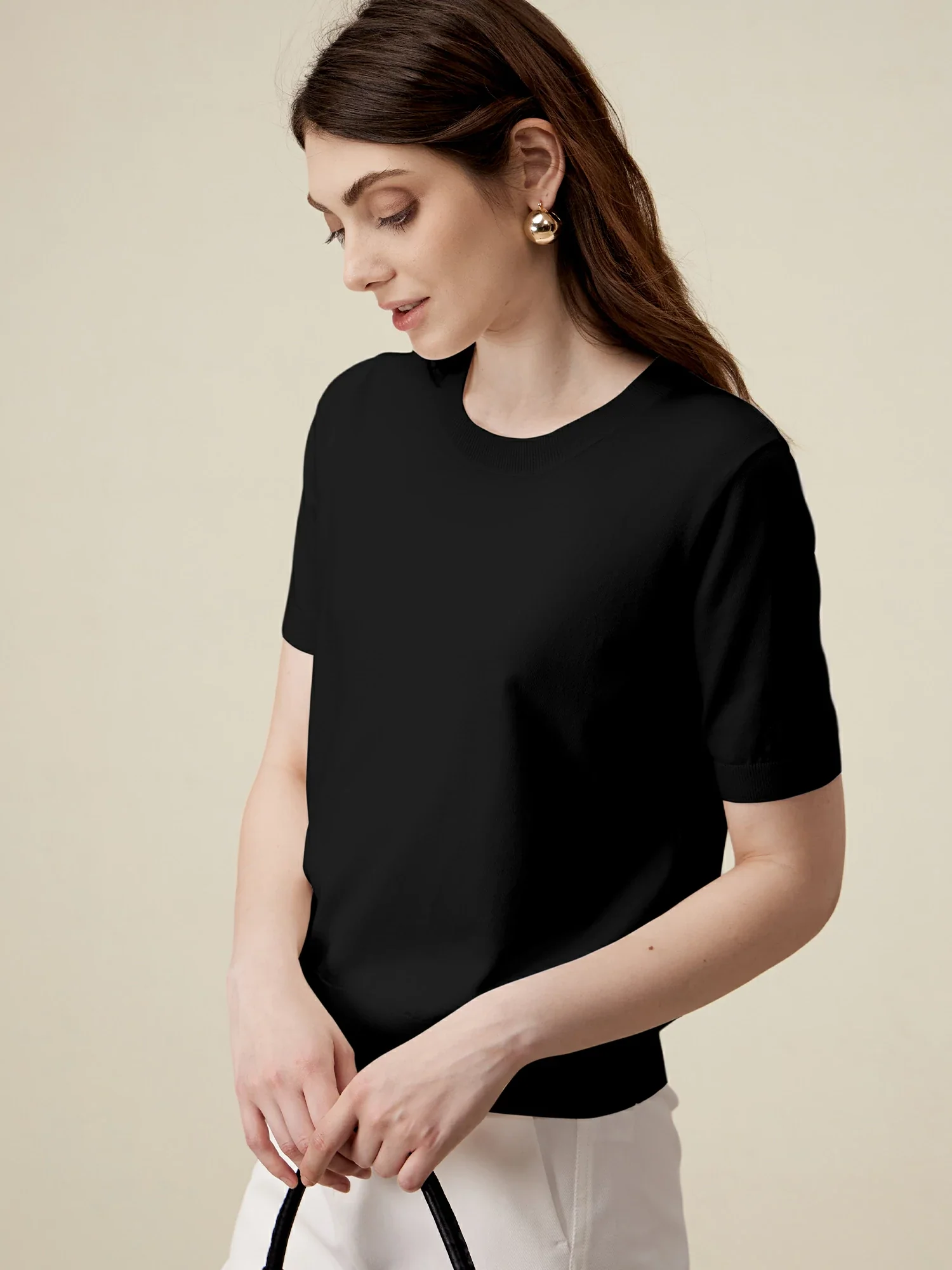 Lyocell Lightweight Knit Top