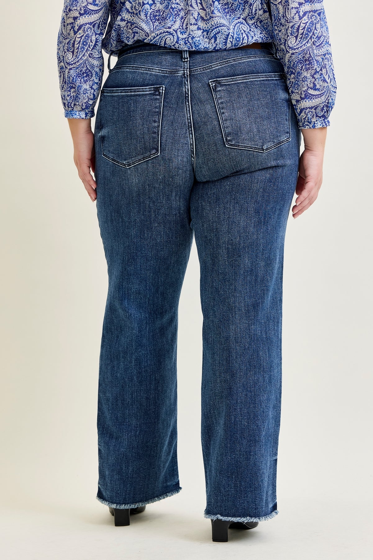 Carrie Mid Rise Wide Leg - PLUS