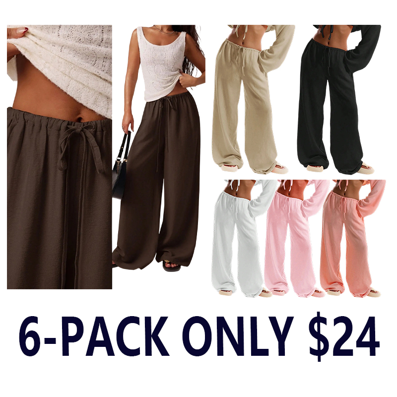 Women's Casual Pocket Pants