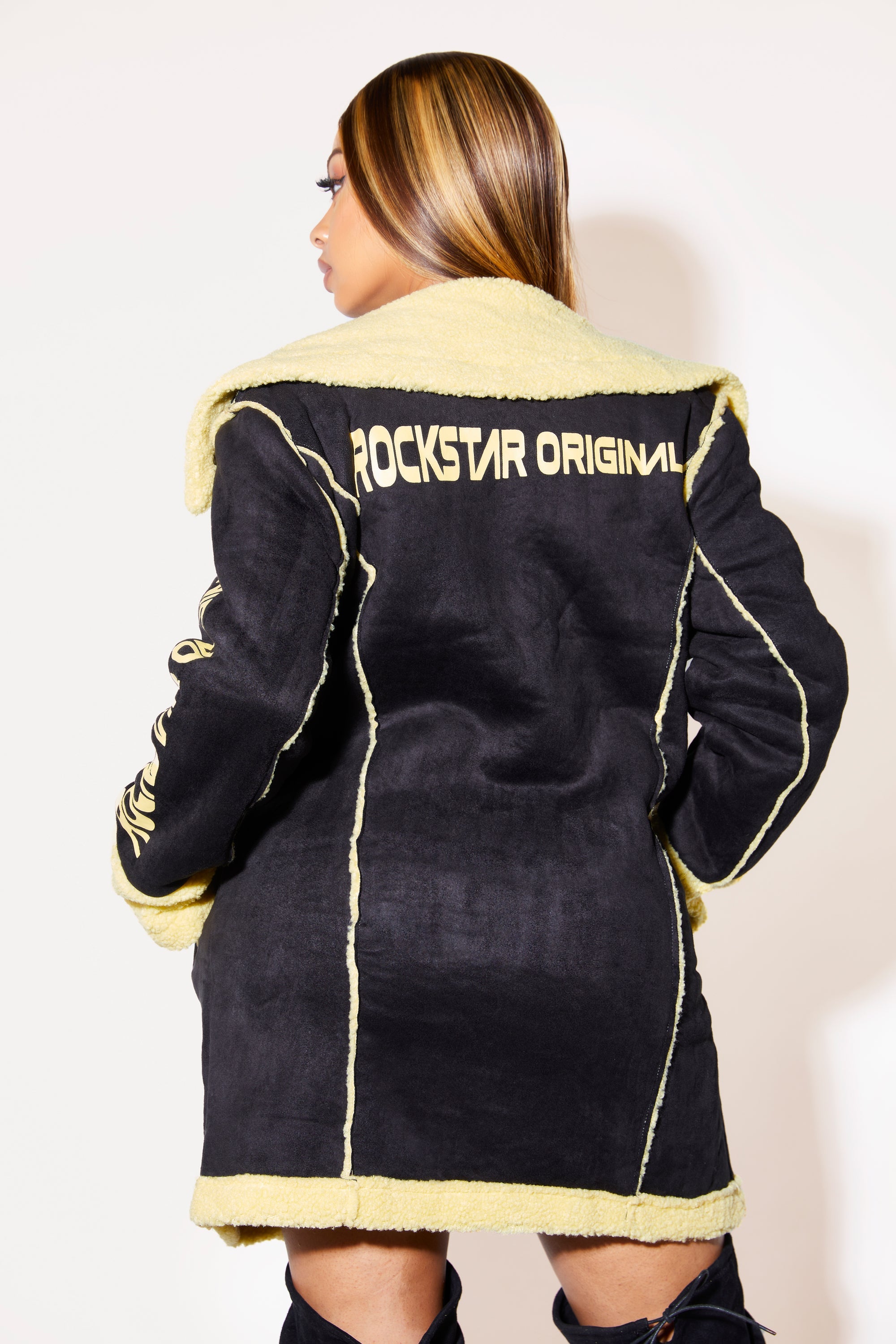 Charlotte Jacket - Black/Yellow