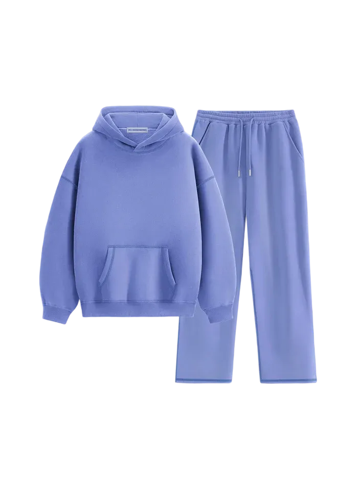 2 Piece Outfits Lounge Hoodie Sweatsuit Sets Unisex