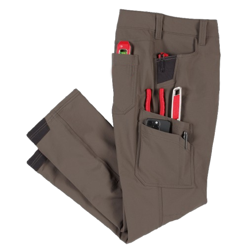 Men's 8-PACK FREEFLEX Tech Work Pants with 7 Pockets