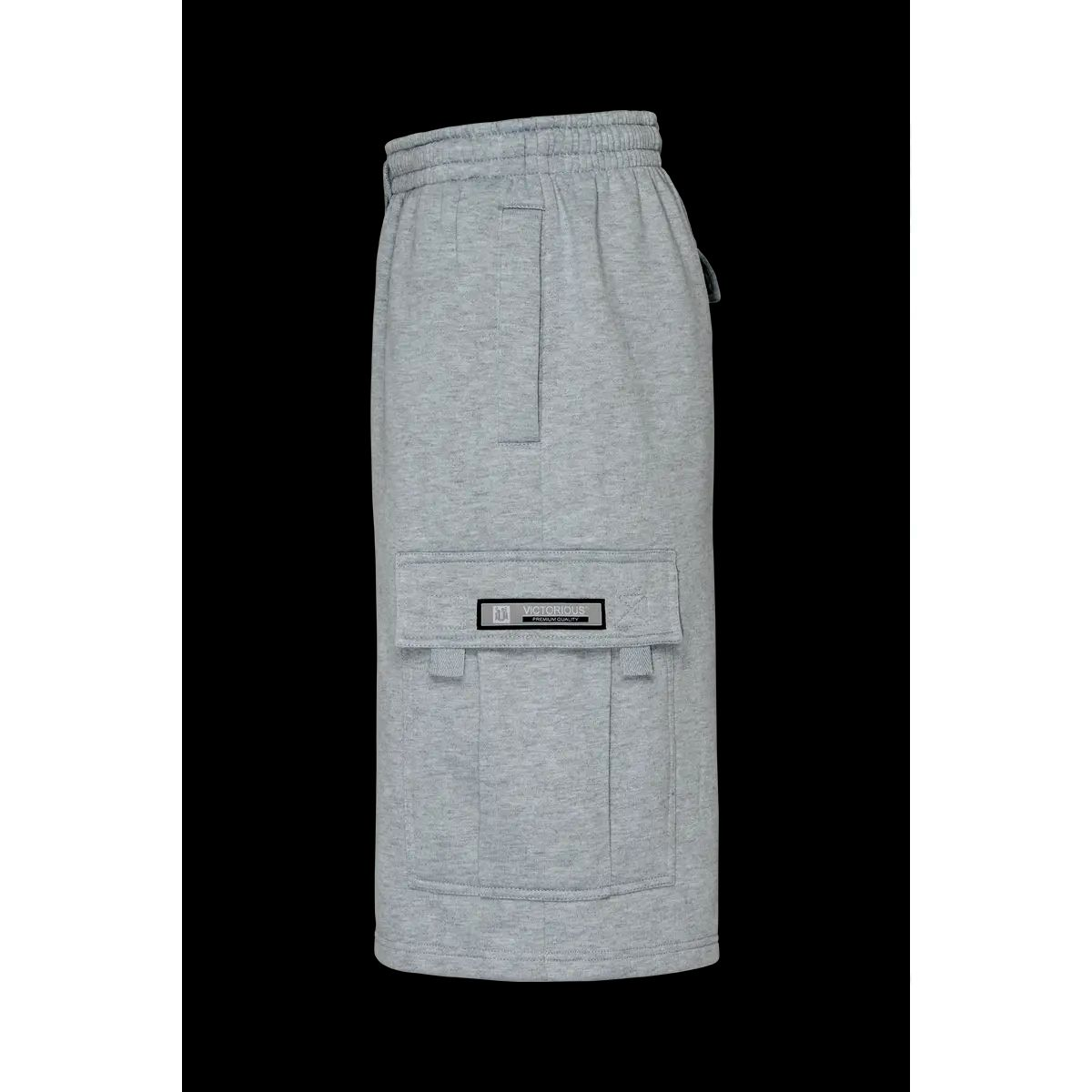 Baggy fit Fleece Shorts Menswear Cargo pocket