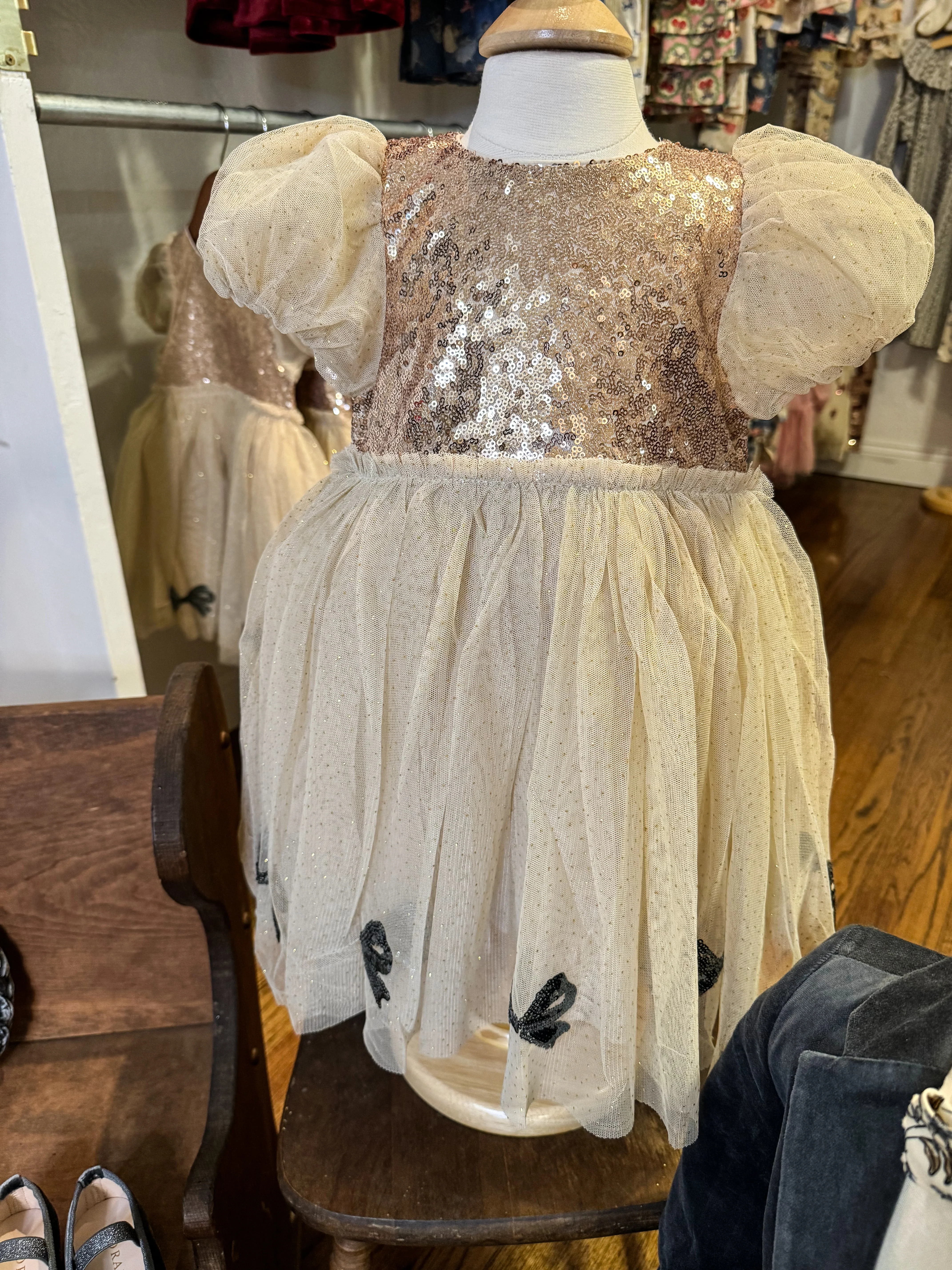 MEI DRESS: SMOKE GRAY