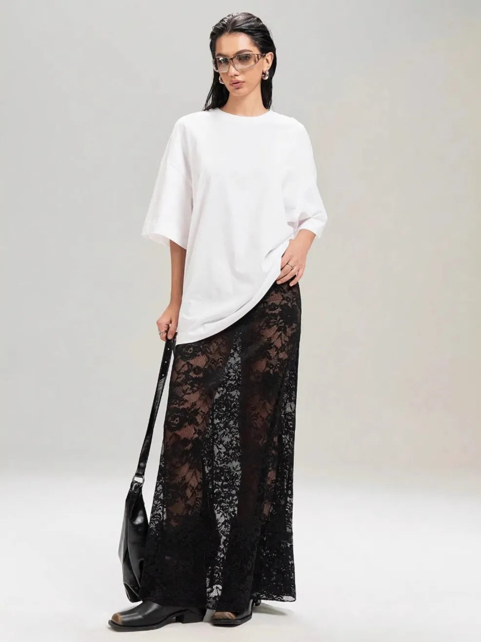 Lace Maxi Skirt