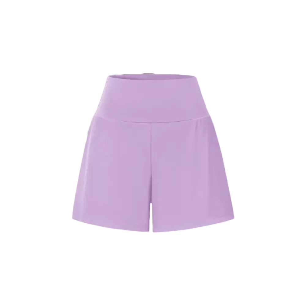 Super High Waisted Back Pocket & Side Hidden Pocket 2-in-1 Yoga Shorts