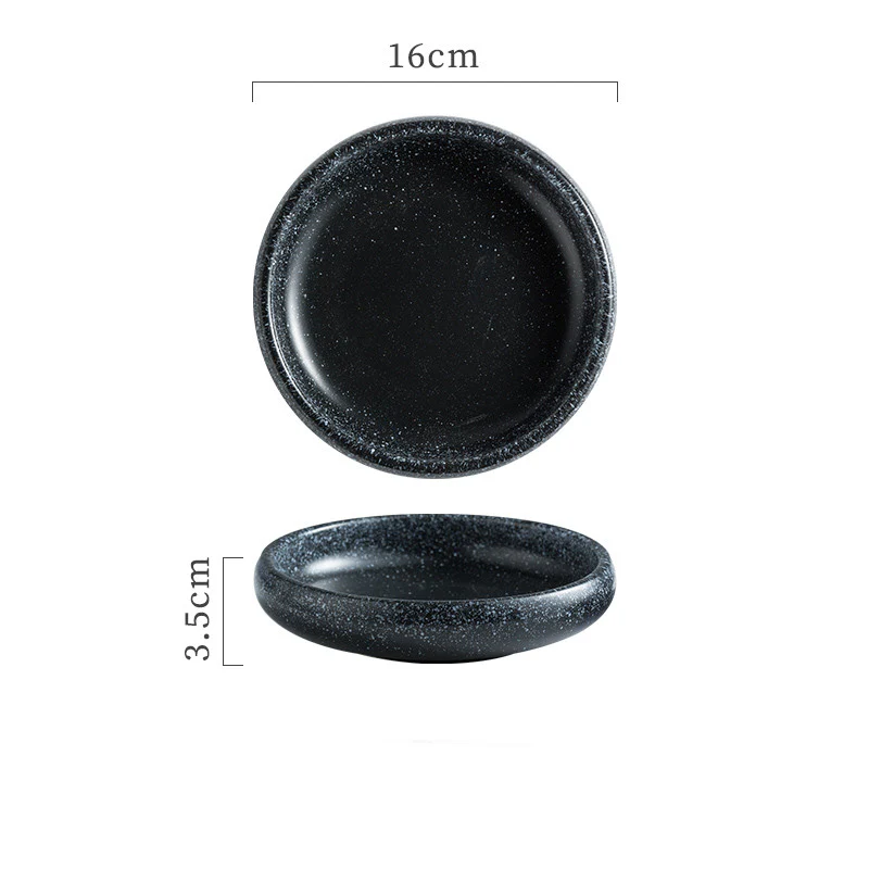 Shallow Ceramic Disc Bowls