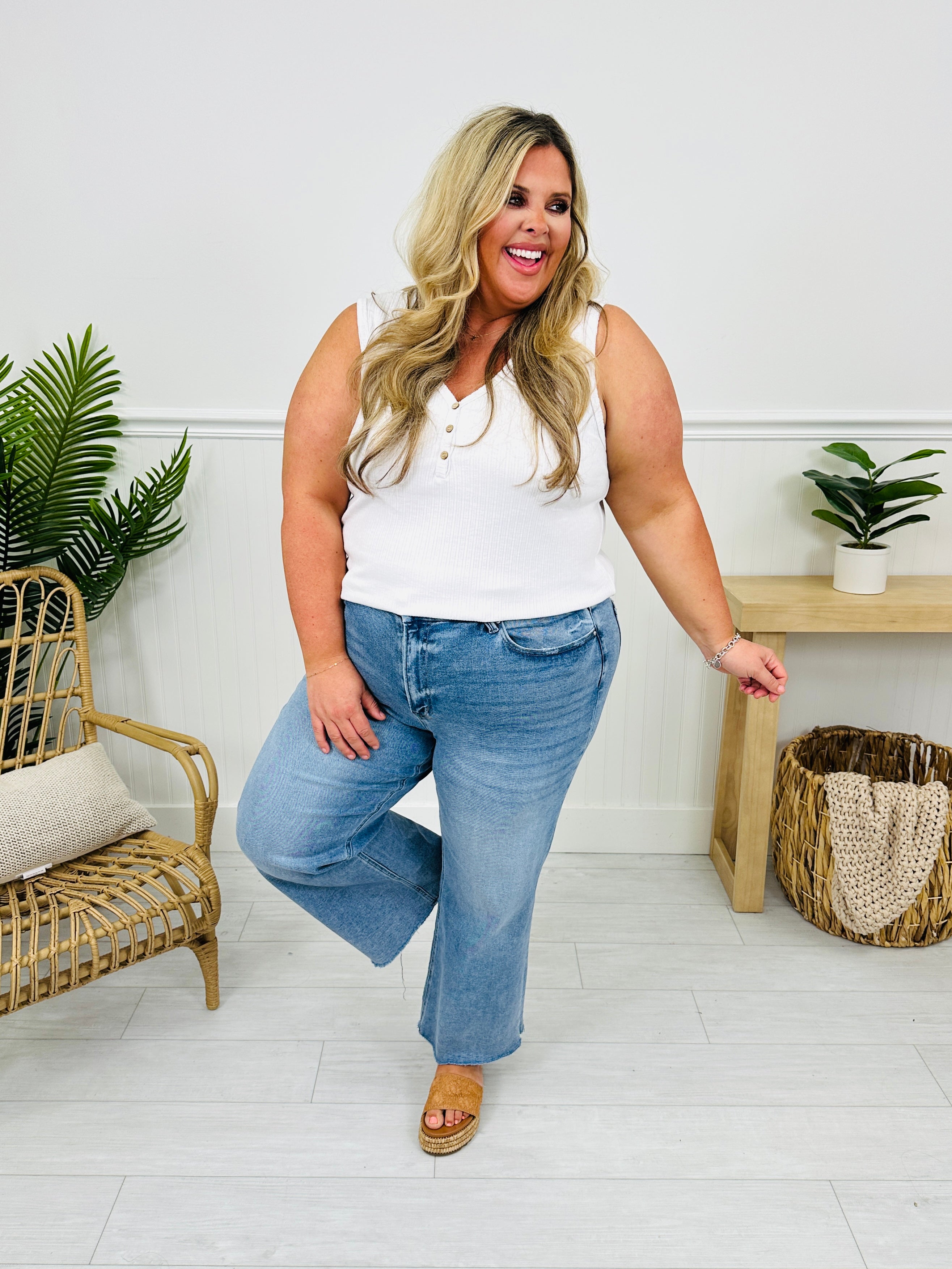 Wide Awake Mica Wide Leg Jeans