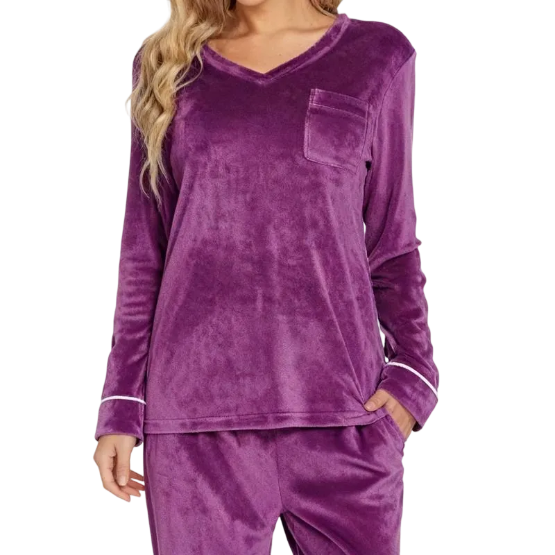 Pajamas Sets Velvet PJs Set