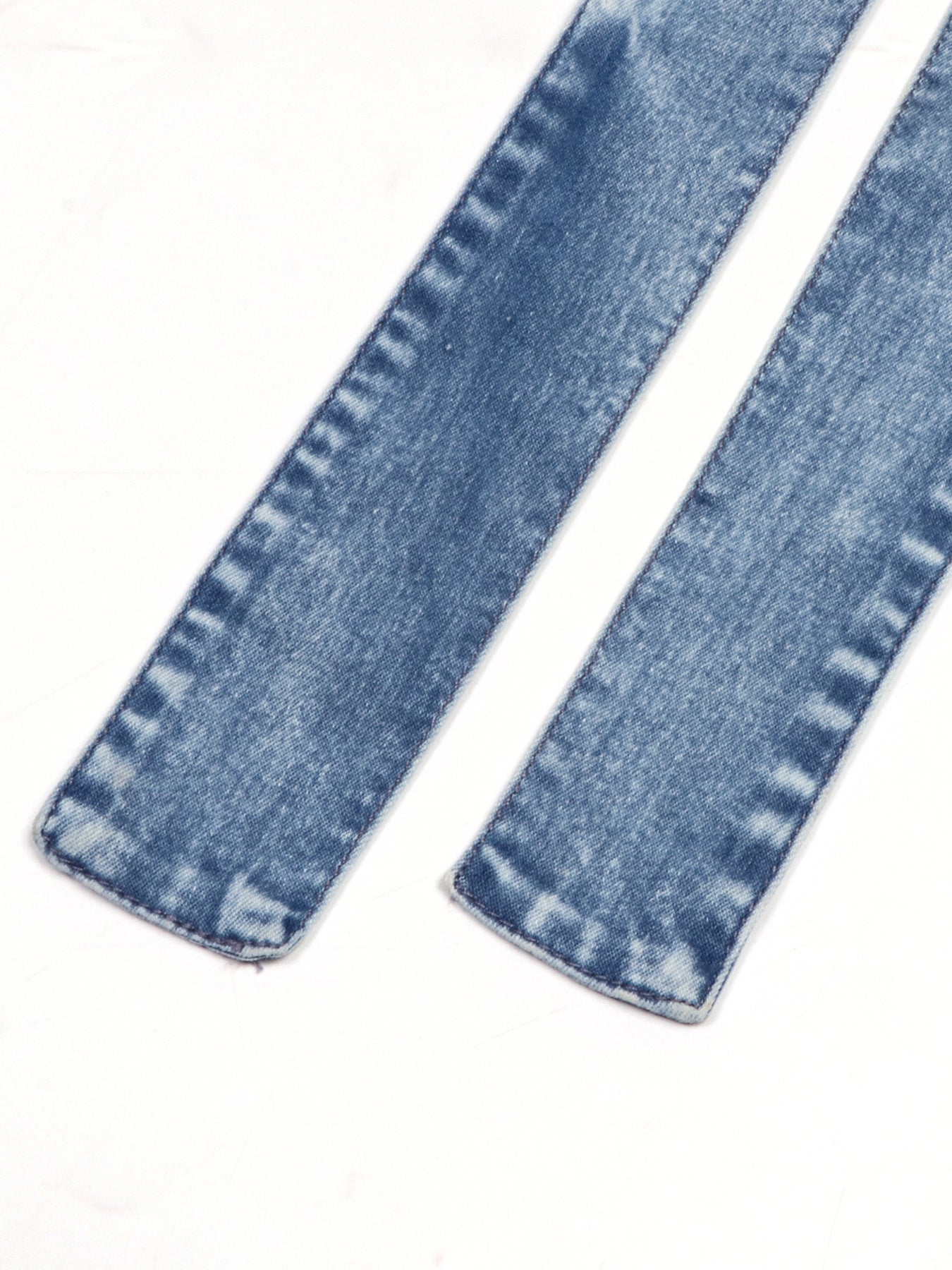 Halter Neck Button-Front Denim Dress