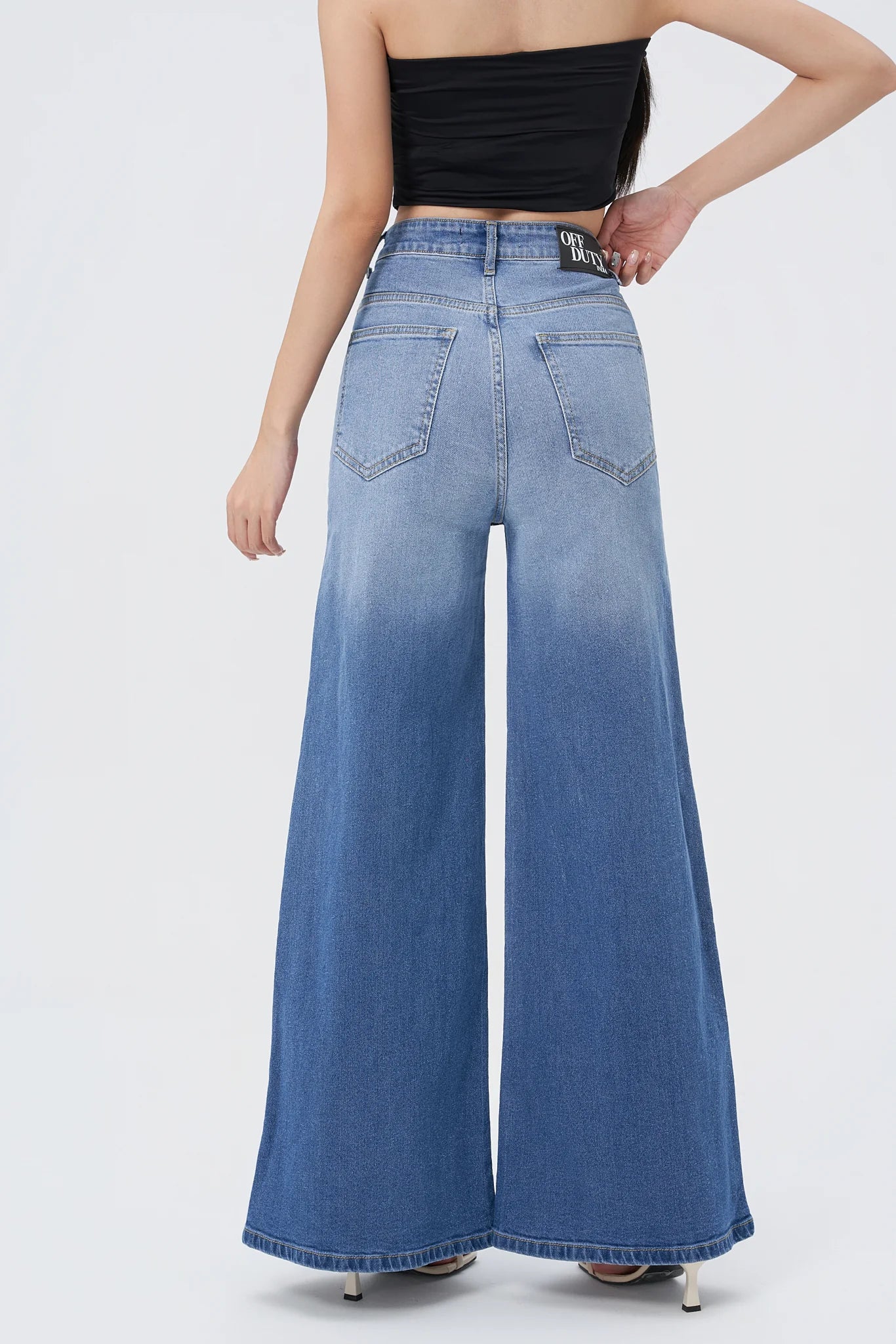 Sweet Static Extra Wide Leg Jeans