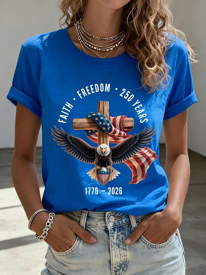 Women's 250th Anniversary Print T-Shirt