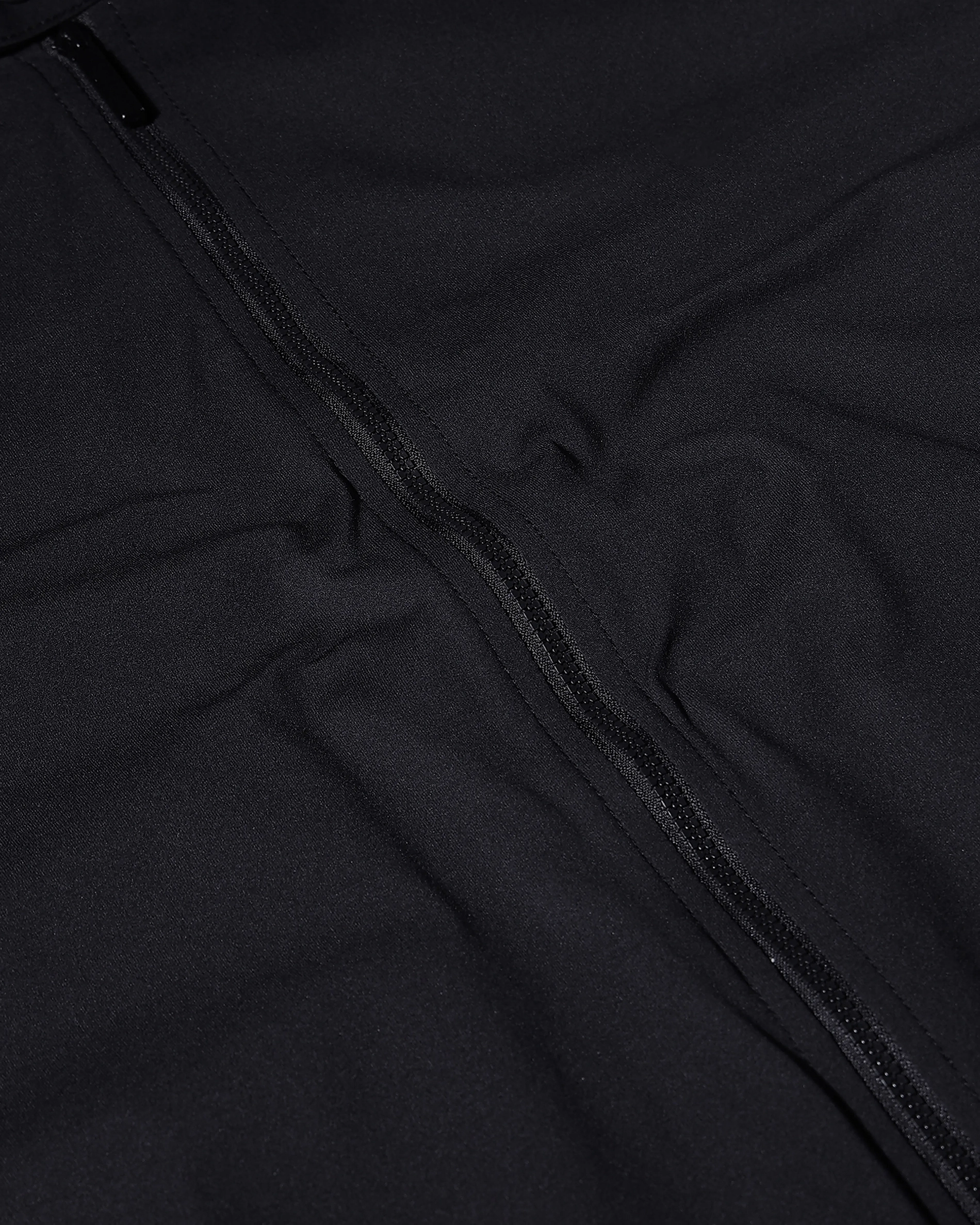 Versatile Comfortable Slim-Fit Black Jacket