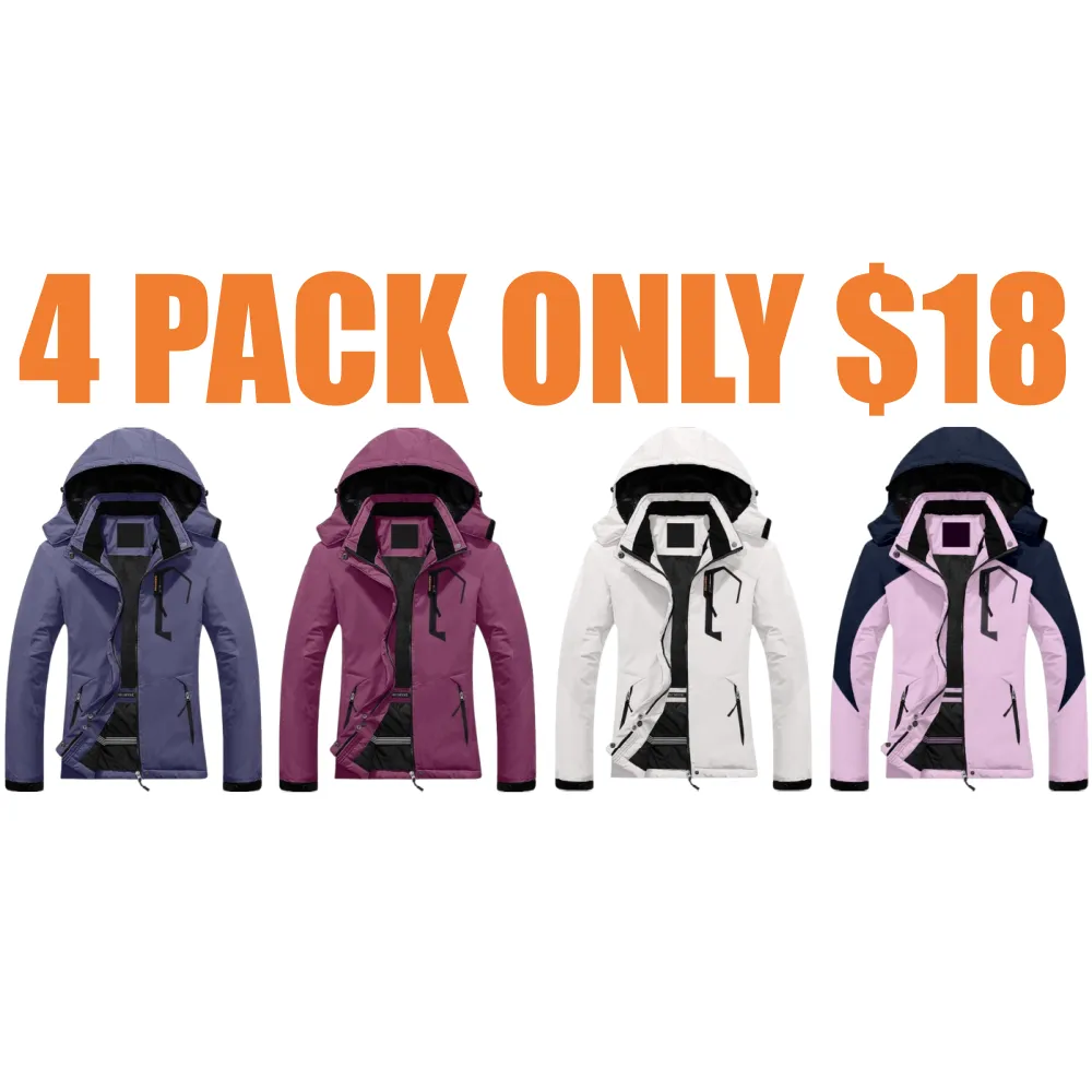 Women's Mountain Waterproof Ski Snow Jacket