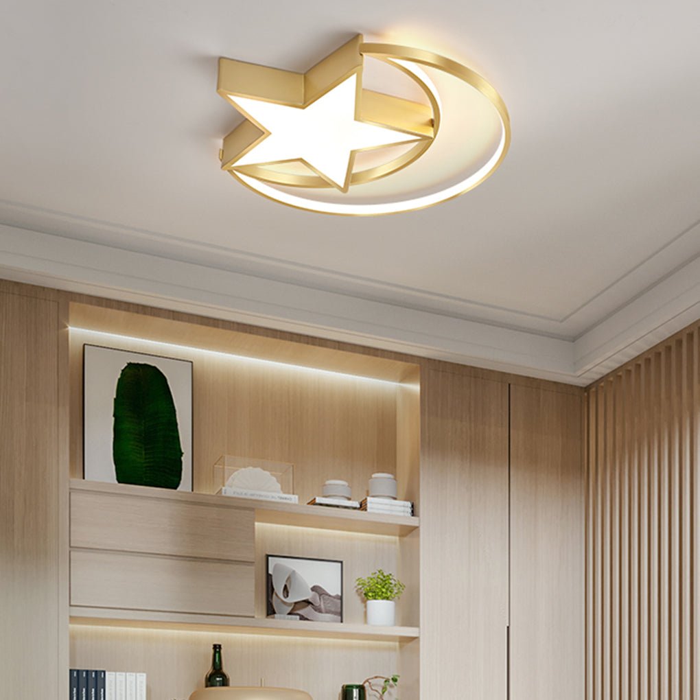 Creative Personality Cartoon Bedroom Ceiling Lamp for Children's Room
