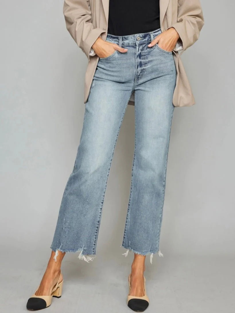 Violet Wide Leg Jeans
