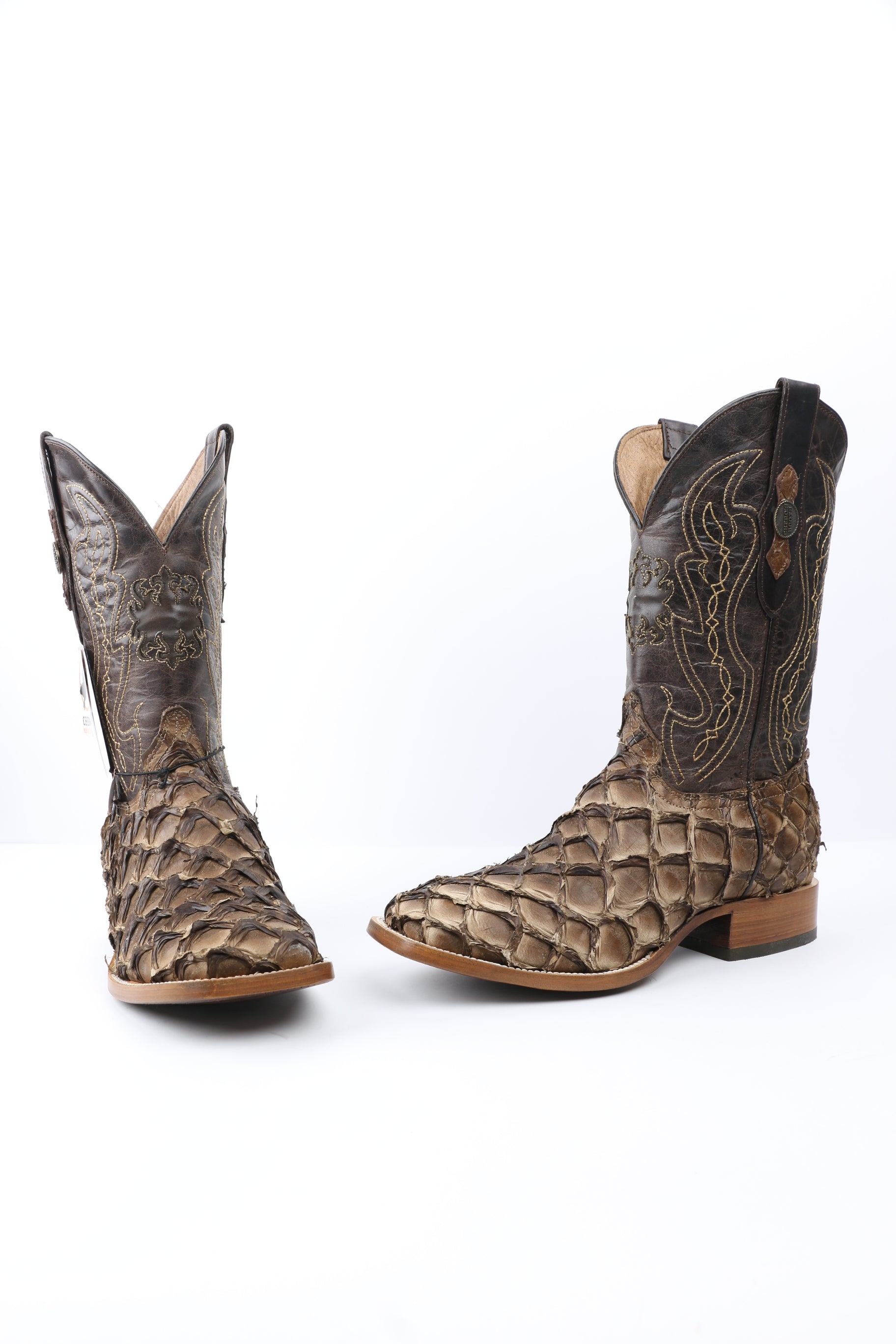 Chero's Premium Exotic Pirarucu Bistre Clearance Sale 70%OFF