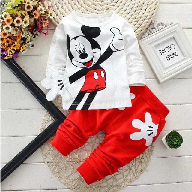 Cartoon Newborn Baby Boys Clothes Set