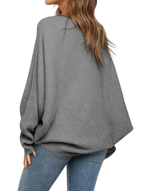 Women's Round Neck Long Sleeve Sweater