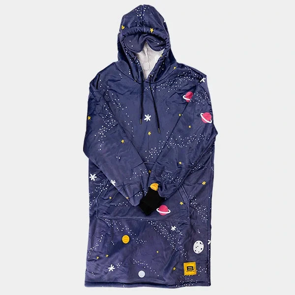 Wearable blanket Oversized with sherpa lining One size fits most.