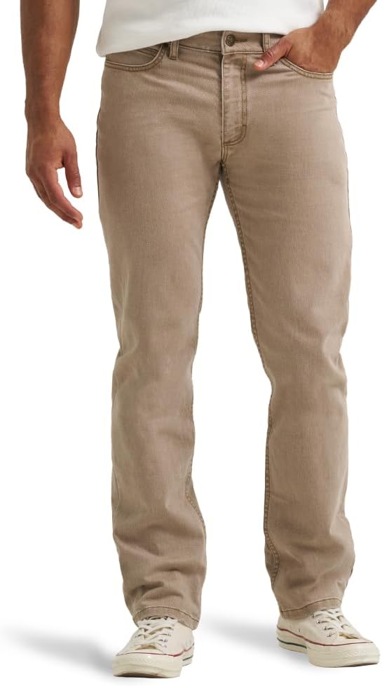 Premium Straight-Fit Cotton Jeans