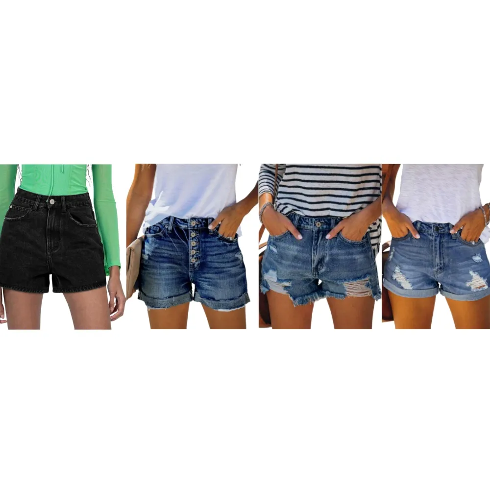 Women's Casual Denim Shorts (Just $3 Each!)