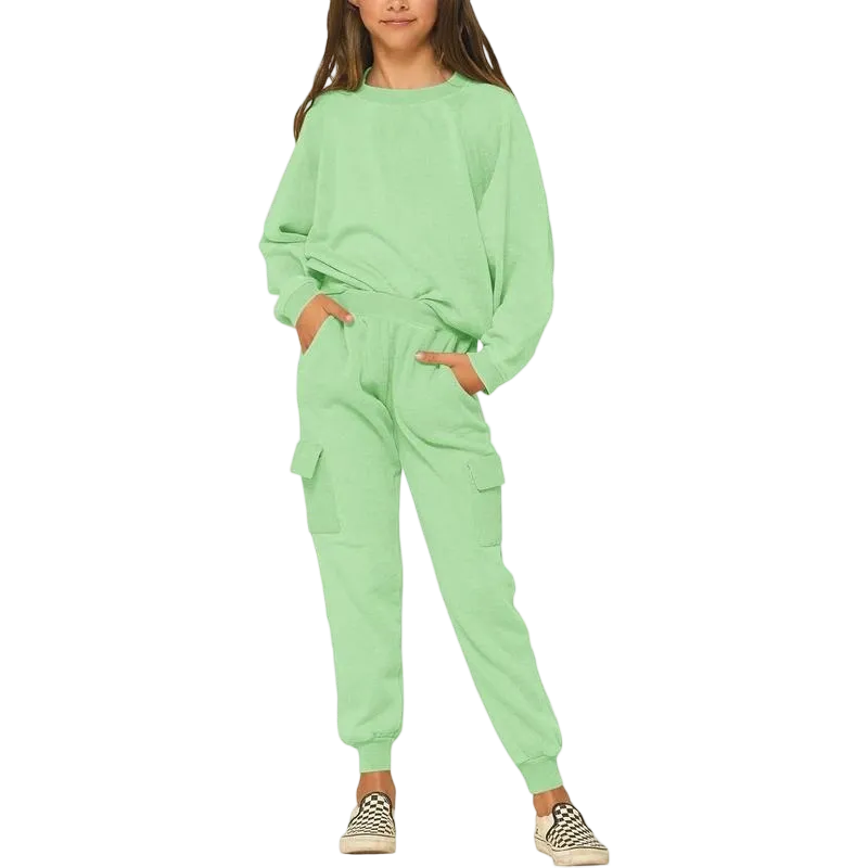 Kids Girls Sweatsuit Lounge sets