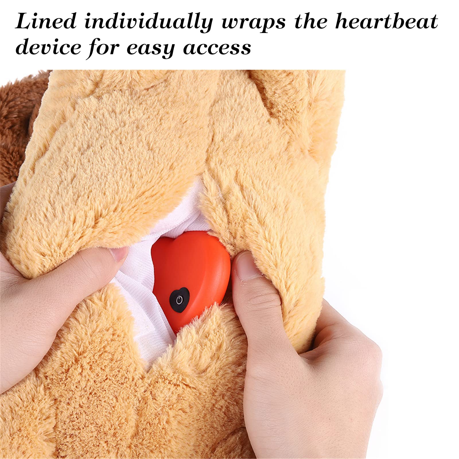 Snuggle Puppy Toy With Heartbeat